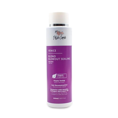 Venice Organic Keratin Hair Straightening Treatment 500ml Formaldehyde Free for Blond Hair