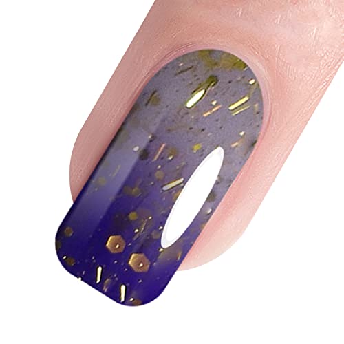 Vishine 5023 Color Changing Gel Nail Polish Set, 6 Vibrant 15ml Shades