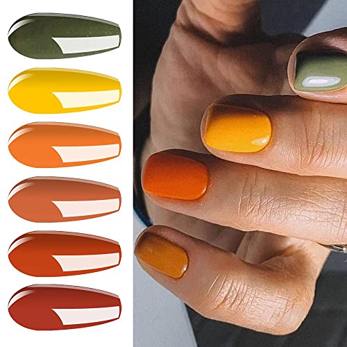Vishine 6 Piece Gel Nail Polish Kit for Fall/Winter, 8ml Bottles, New - Image 9