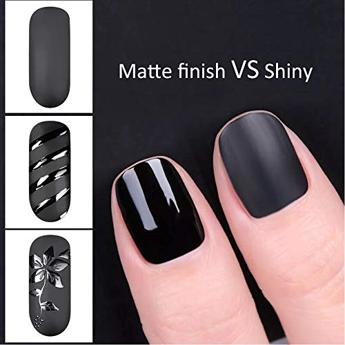 Vishine Gel Nail Polish Starter Kit - 48W LED Lamp 6 Color & Base Top Coat Set, Manicure Tools Popular Nail Art Designs #06 - Image 3