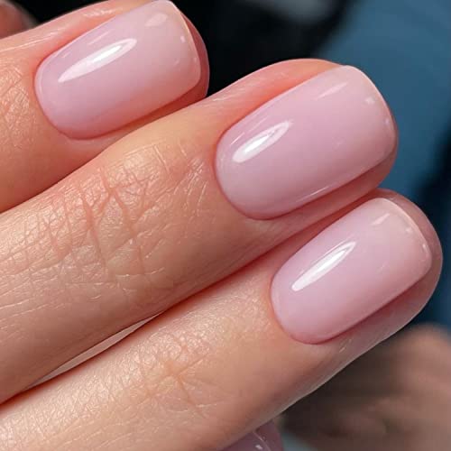 Vishine 16ml Soft Candy Pink Translucent Gel Nail Polish for Nail Art