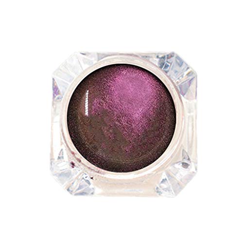 vmree 4pcs Monochrome Polarized Glitter Eyeshadow Metallic Diamond Shimmer Change Color Eye Shadow Chameleon Eyeshadow Single Color Eyes Makeup Powder (Multi) - Image 5