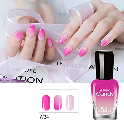 vmree Color Changing Nail Polish, Soak Off UV LED Temperature Color Changing Gel Nail Polish, LED Manicure Color Changing Gel Polish, 33 Colors 0.24 OZ (2E) - Image 3
