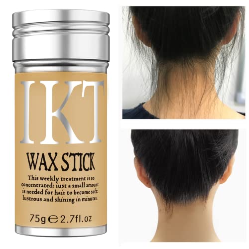 VOLLUCK Hair Wax Stick for Wigs Bundle with 4 PCS Edge Brushes Hair Styling Comb Set - Image 2