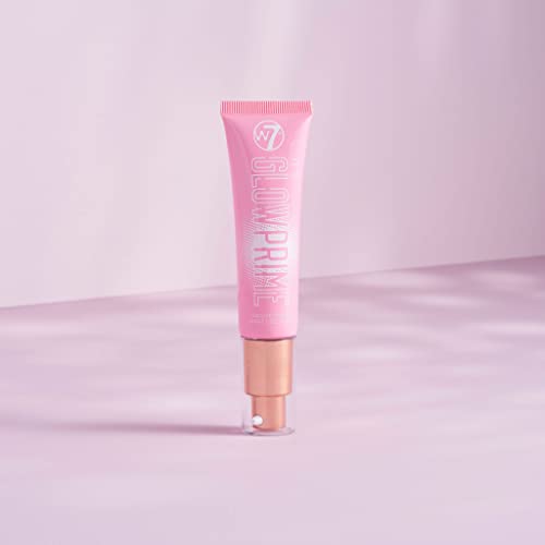 W7 It's Glow Prime Radiant Face Primer - Hydrating Skin & Blurring Imperfections - Watermelon Extract Facial Primer - Image 3