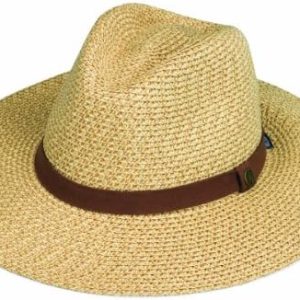 Wallaroo Hat Company – Men’s Outback Fedora – UPF 50+ Sun Protection, Wide Brim, Packable Design and Adjustable Sizing