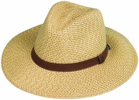 Wallaroo Hat Company – Men’s Outback Fedora – UPF 50+ Sun Protection, Wide Brim, Packable Design and Adjustable Sizing