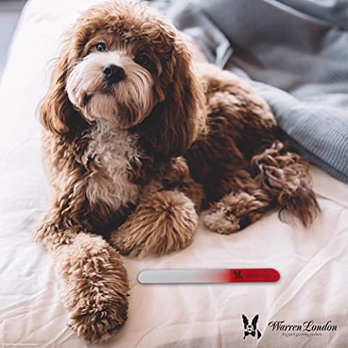 Warren London Glass Dog Nail File for Dogs- Sandblasted Glass Dog Nail Filer for Dogs- Best Dog File for Nails in Dog Claw Care - Image 4