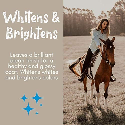 WashBar Natural Horse Shampoo Bar, for Horses and Large Dogs, Whitens Brightens All Colored Coats, Long-Lasting and Easier to Use Than Liquid Pet Shampoo with No Plastic Waste, 6.5oz - Image 4