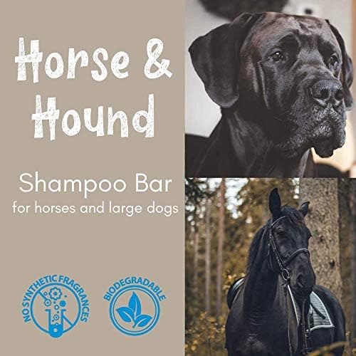 WashBar Natural Horse Shampoo Bar, for Horses and Large Dogs, Whitens Brightens All Colored Coats, Long-Lasting and Easier to Use Than Liquid Pet Shampoo with No Plastic Waste, 6.5oz - Image 2