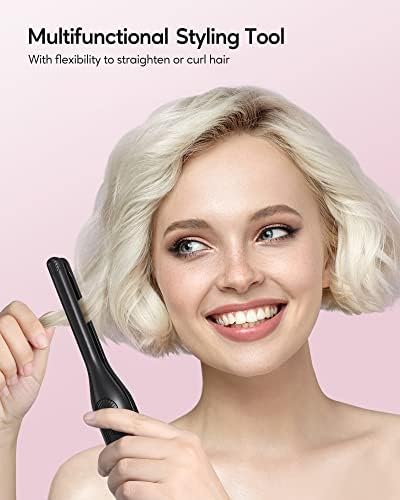 Wavytalk 1875 Watt Ionic Hair Dryer and 3/10 Inch Flat Iron Set with Diffuser - Image 9