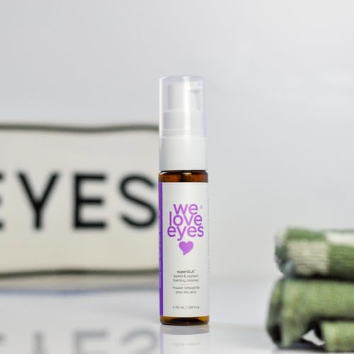We Love Eyes - SuperGLA™ Eyelid & Eyelash Foaming Cleanser - Plant Based Cleanser. All Natural. Cruelty Free. Wash away debris and makeup gently. - Image 4