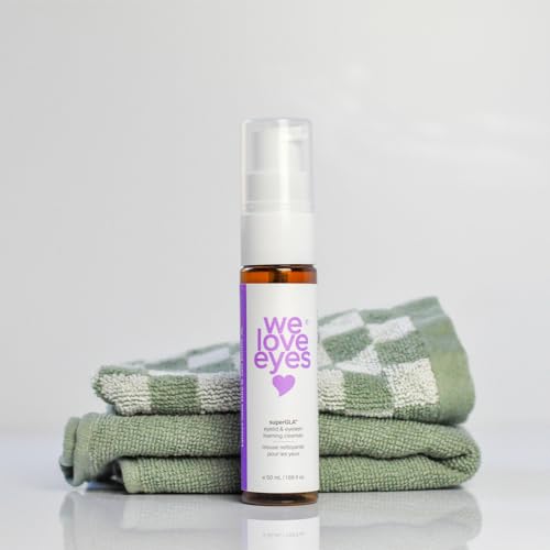We Love Eyes - SuperGLA™ Eyelid & Eyelash Foaming Cleanser - Plant Based Cleanser. All Natural. Cruelty Free. Wash away debris and makeup gently. - Image 3