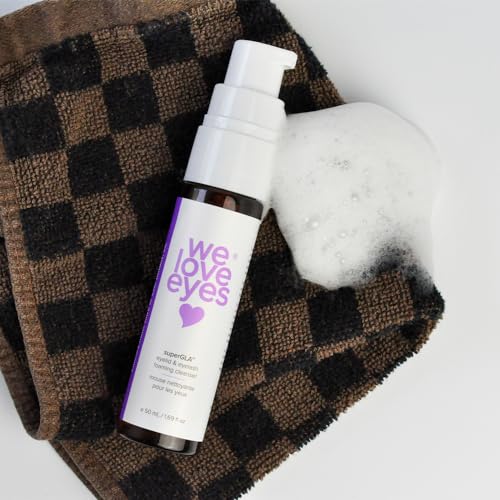 We Love Eyes - SuperGLA™ Eyelid & Eyelash Foaming Cleanser - Plant Based Cleanser. All Natural. Cruelty Free. Wash away debris and makeup gently. - Image 2