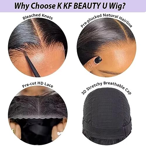 Wear and Go Glueless Human Hair Body Wave Wig 20 Inch 180% Density HD Lace - Image 4