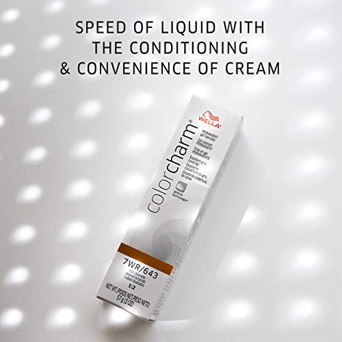WELLA colorcharm 10A Palest Ash Blonde Permanent Gel Hair Color, 2 oz for Gray Coverage - Image 9