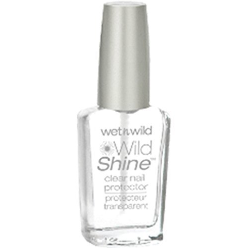 wet n wild Wild Shine Nail Polish, Clear Nail Protector - Image 2
