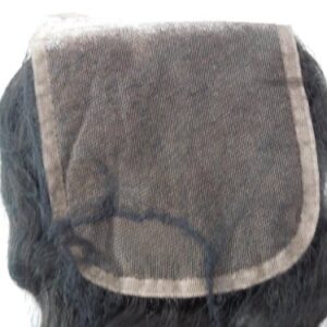 Deep Wave 14 Inch Malaysian Virgin Remy Hair Lace Front Top Closure 55 Natural Color Dyeable