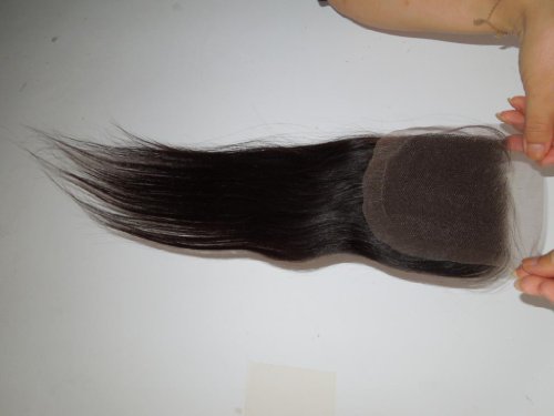 Wholesale Lace Front Top Closure 18" malaysia Virgin Remy Hair Body Wave 55 Queen Hair Top Closure - Image 4
