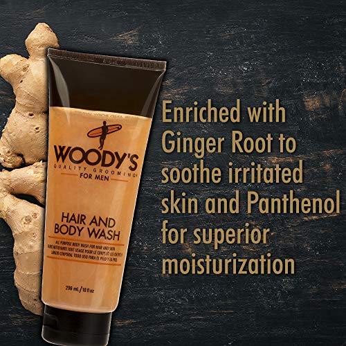 Woody's Just4Play and All Purpose Hair and Body Wash, 10 oz, 2-Pack - Image 2