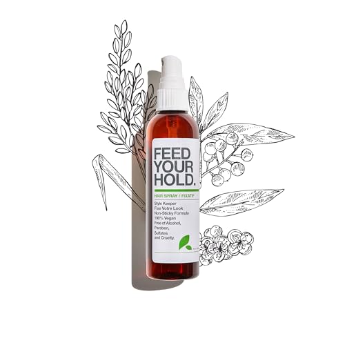 Yarok Natural Hair Spray Medium Hold 4 oz - Style, Moisturize, Volumize - Rosemary, Rice Extract, Vitamin E, C, & A - Non-Greasy & Travel Size