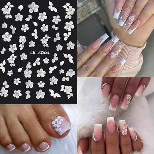 YOSOMK Sheets Flowe Pegatinas Uñasfor Pegatinas Uñas 5D Pegatinas Uñas Pegatinas UñasforPegatinas Uñas Nail Pegatinas Uñas Pegatinas Decoration - Image 3