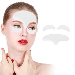 ZJchao Reusable Silicone Anti-Wrinkle Forehead Eye Patches 20 Count Set