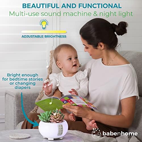 【3 in 1】White Noise Sound Machine for Sleep Adults Kids Baby – White Noise Machine for office privacy & noise canceling - Pink and Brown Noise, Lullaby’s and Nature Sleep Sounds for Deep Restful Sleep - Image 7