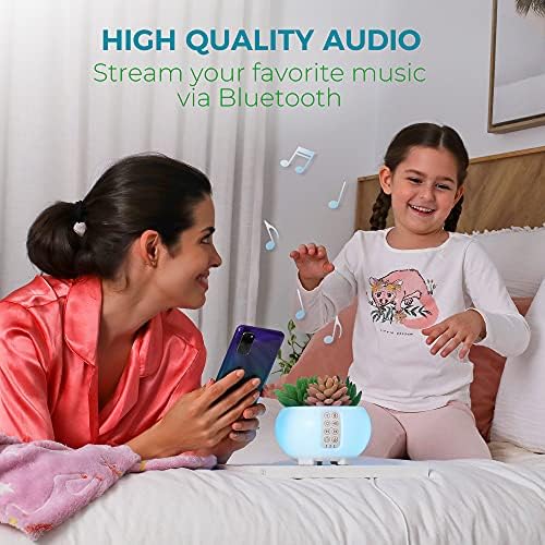 【3 in 1】White Noise Sound Machine for Sleep Adults Kids Baby – White Noise Machine for office privacy & noise canceling - Pink and Brown Noise, Lullaby’s and Nature Sleep Sounds for Deep Restful Sleep - Image 6