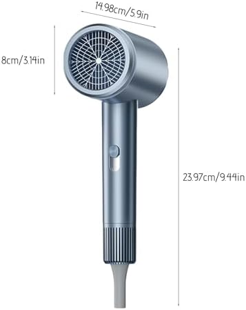 𝐻𝑎𝑖𝑟 𝐷𝑟𝑦𝑒𝑟, Protable High-Speed 𝐵𝑙𝑜𝑤 𝐷𝑟𝑦𝑒𝑟, 3 Wind Speeds, Fast Drying, Lightweight Travel 𝐻𝑎𝑖𝑟 𝐷𝑟𝑦𝑒𝑟 for Home Salon, Gifts for Women Clearance Items Daily Deals - Image 3