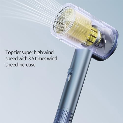 𝐻𝑎𝑖𝑟 𝐷𝑟𝑦𝑒𝑟, Protable High-Speed 𝐵𝑙𝑜𝑤 𝐷𝑟𝑦𝑒𝑟, 3 Wind Speeds, Fast Drying, Lightweight Travel 𝐻𝑎𝑖𝑟 𝐷𝑟𝑦𝑒𝑟 for Home Salon, Gifts for Women Clearance Items Daily Deals - Image 8