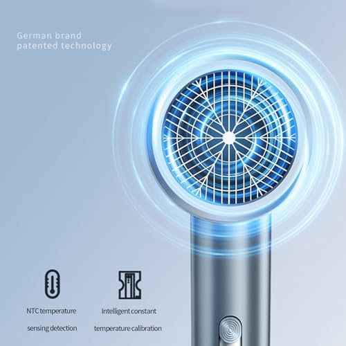 𝐻𝑎𝑖𝑟 𝐷𝑟𝑦𝑒𝑟, Protable High-Speed 𝐵𝑙𝑜𝑤 𝐷𝑟𝑦𝑒𝑟, 3 Wind Speeds, Fast Drying, Lightweight Travel 𝐻𝑎𝑖𝑟 𝐷𝑟𝑦𝑒𝑟 for Home Salon, Gifts for Women Clearance Items Daily Deals - Image 7