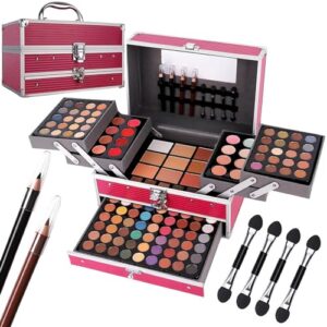 132 Color All-In-One Makeup Kit for Teen Girls, Professional Makeup Case and Palette