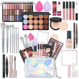 30-Piece Professional Makeup Kit for Women and Teens with Eyeshadow, Lipstick, and More