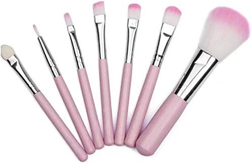 CETC 14 Piece Complete Makeup Mini Brush Kit with Storage Box Black Pink - Image 3