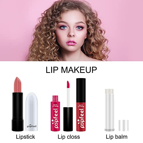 PHOEBE Teenage Girl's All-in-One Makeup Advent Calendar with Lip Gloss, Foundation, and Extras - Image 6