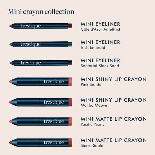 Trestique Mini Eye and Lip Makeup Set Travel Size for Effortless On-the-Go Application - Image 2