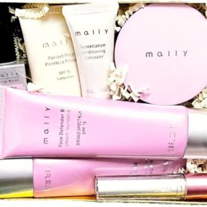 Mally 12-Piece Makeup Kit Gift Set Including BB Cream, Primer, Concealer, and Nail Polish