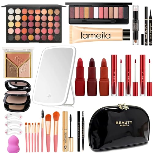 MISS ROSE 31-Piece Professional Makeup Kit for Women and Girls All-in-One Set