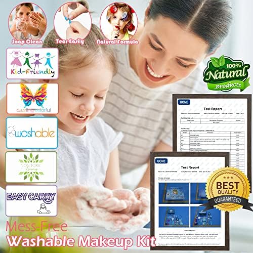Washable Non-Toxic Real Makeup Toy Kit for Girls Ages 3-12 - Image 5
