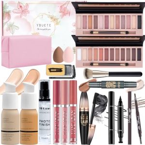 Women and Teens Complete Multipurpose Makeup Set Kit with Cosmetic Bag
