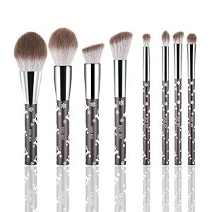 Luxury ENZO KEN 10-Piece Natural Goat Hair Professional Cosmetic Makeup Brush Set