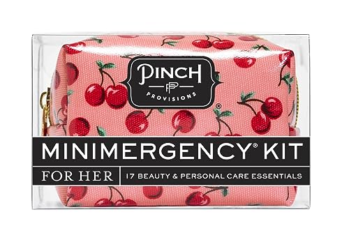 Pinch Provisions Very Cherry Minimergency Kit Coral 17 Travel Essentials