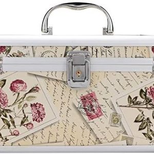 Professional Large Capacity Beauty Cosmetic Case Eyelashes Extension Tools Portable Makeup Train Case Empty Storage Box Girl Makeup Organizer