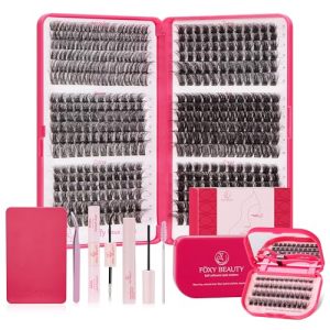 Fluffy Luxury Kit + 48PCS Pre Glued Lashes Cluster