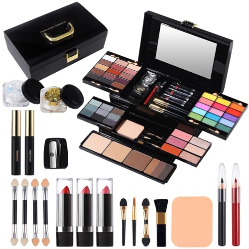 60 Color Professional All-in-One Makeup Kit for Women with Mirror - Perfect Gift Set