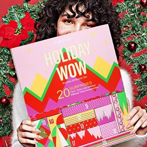 PHOEBE Teenage Girl's All-in-One Makeup Advent Calendar with Lip Gloss, Foundation, and Extras