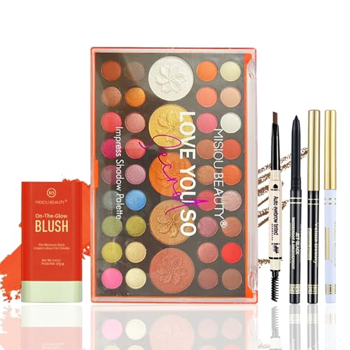41 Color Eyeshadow and Blush Makeup Kit for Women and Girls All-in-One Palette