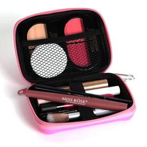 All-in-One Makeup Kit for Women - Professional Set with Powder, Blush, Eyeliner, Eyeshadow, Mascara, Lip Gloss, Lipstick (Pink, 10 Pieces)