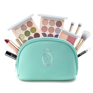 Color Nymph All-In-One Beginner Makeup Kit with Eyeshadow, Blush, Lipstick, and Bag